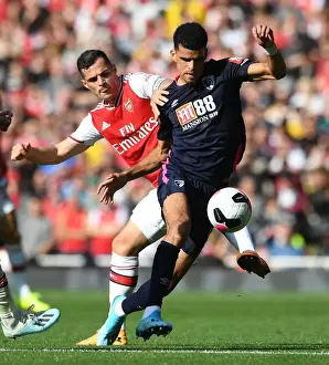 Arsenal V AFC Bournemouth 2019-20 Prints: Arsenal vs Bournemouth: Xhaka vs Solanke Clash in Premier League Showdown