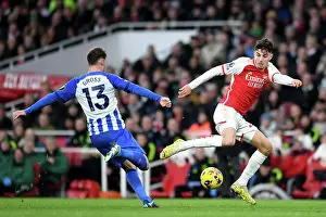 Arsenal V Brighton And Hove Albion 2023-24 Prints: Arsenal vs Brighton: Battle for Possession - Arsenal FC v Brighton & Hove Albion