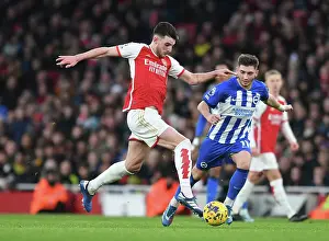 Arsenal vs Brighton: Declan Rice vs Billy Gilmour Battle at Emirates Stadium (2023-24)