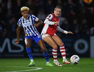Arsenal Women V Brighton And Hove Albion Women - FA Cup Semi Final 2021 Prints: Arsenal vs Brighton: FA Women's Cup Semi-Final Showdown