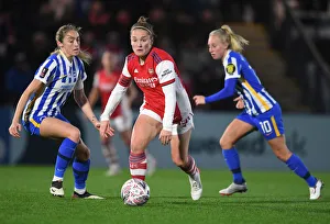 Arsenal Women V Brighton And Hove Albion Women - FA Cup Semi Final 2021 Prints: Arsenal vs. Brighton: FA Women's Cup Semi-Final Showdown