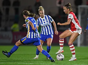Arsenal Women V Brighton And Hove Albion Women - FA Cup Semi Final 2021 Prints: Arsenal vs Brighton: FA Women's Cup Semi-Final Showdown
