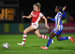 Arsenal Women V Brighton And Hove Albion Women - FA Cup Semi Final 2021 Prints: Arsenal vs Brighton: FA Women's Cup Semi-Final Showdown