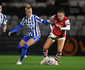 Arsenal Women V Brighton And Hove Albion Women - FA Cup Semi Final 2021 Prints: Arsenal vs Brighton: FA Women's Cup Semi-Final Showdown