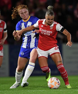 Images Dated 17th September 2022: Arsenal vs Brighton: FA Women's Super League Clash at Meadow Park