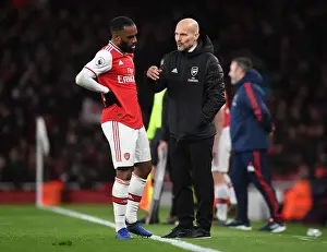Arsenal vs Brighton: Freddie Ljungberg Coaches Arsenal at Emirates Stadium