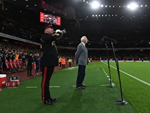 Arsenal vs Brighton & Hove Albion: Carabao Cup Match Honored by The King's Troop RHA's Last Post Ceremony