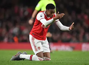 Arsenal vs Brighton: Joe Willock in Action at the Emirates Stadium, Premier League 2019-2020