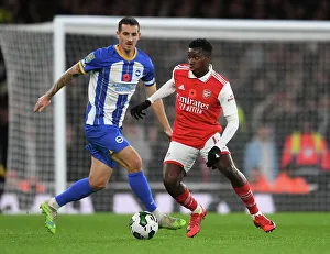 Arsenal vs Brighton: Nketiah vs Dunk - Carabao Cup Clash at Emirates Stadium