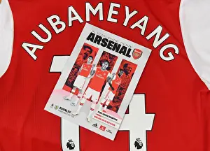 Arsenal vs Burnley (2019-20) Personalized Programmes at Emirates Stadium