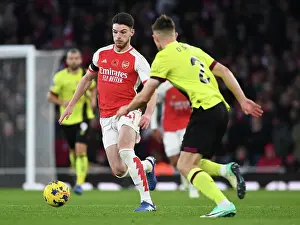 Arsenal vs Burnley: Declan Rice in Action - Premier League 2023-24