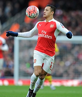 Arsenal V Burnley FA Cup 4th Rd 2016 Prints: Arsenal vs Burnley: The Emirates FA Cup Clash, January 2016