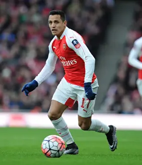 Arsenal V Burnley FA Cup 4th Rd 2016 Prints: Arsenal vs Burnley: The Emirates FA Cup Clash - January 2016
