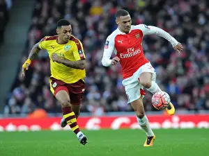 Arsenal V Burnley FA Cup 4th Rd 2016 Prints: Arsenal vs Burnley: The Emirates FA Cup Clash - January 2016