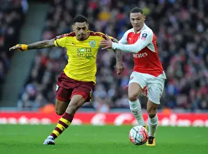 Arsenal V Burnley FA Cup 4th Rd 2016 Prints: Arsenal vs Burnley: FA Cup Fourth Round Clash at The Emirates