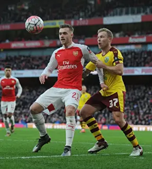 Arsenal V Burnley FA Cup 4th Rd 2016 Prints: Arsenal vs. Burnley: FA Cup Fourth Round Clash at The Emirates