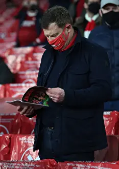 Arsenal V Burnley 2020-21 Prints: Arsenal vs Burnley: Fans Eager Anticipation at Emirates Stadium, 2020-21 Premier League