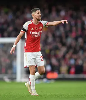 Arsenal vs Burnley: Jorginho in Action - Premier League 2023-24