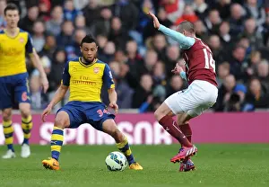Burnley V Arsenal 2014/15 Prints: Arsenal vs Burnley: Premier League Battle at Turf Moor (2014/15)