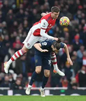Arsenal vs Burnley: Rob Holding Faces Off Against Jay Rodriguez in Intense Premier League Clash