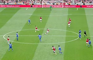 Arsenal V Chelsea 2006-07 Prints: Arsenal vs. Chelsea: 1-1 Stalemate in the FA Premiership at Emirates Stadium (2007)
