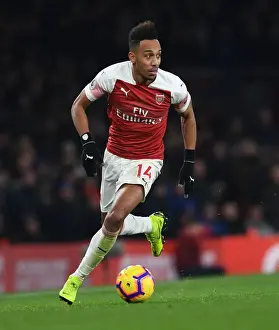 Arsenal V Chelsea 2018-19 Prints: Arsenal vs. Chelsea: Aubameyang Goes Head-to-Head in Intense Premier League Clash
