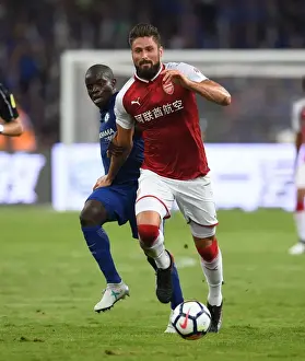 Arsenal vs. Chelsea: A Battle Between Giroud and Kante in Beijing Pre-Season Friendly