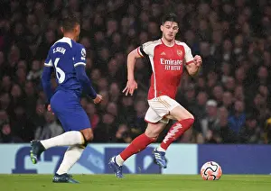 Chelsea V Arsenal 2023-24 Prints: Arsenal vs. Chelsea: A Battle for Possession - Premier League 2023-24
