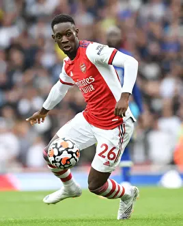Arsenal vs. Chelsea: Battle in the Premier League - Arsenal's Flo Balogun Fights for Victory at Emirates Stadium