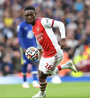Arsenal vs. Chelsea: Battle for Premier League Glory - Flo Balogun in Action