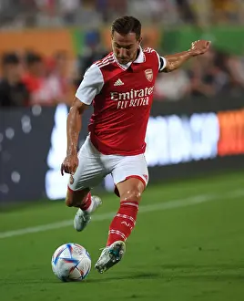 Arsenal vs. Chelsea: Cedric Soares in Action - Florida Cup 2022-23