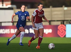 Arsenal Women V Chelsea Women 2020-21 Prints: Arsenal vs. Chelsea: Clash in the FA WSL - McCabe vs. Leupolz Battle