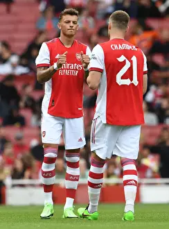 Arsenal vs Chelsea: Clash of Minds - White and Chambers in Action