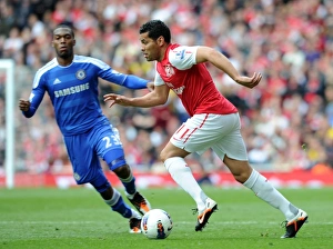 Arsenal V Chelsea 2011-12 Prints: Arsenal vs. Chelsea: Clash of the Titans - Santos vs. Sturridge