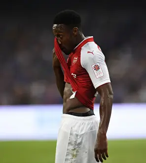 Arsenal vs. Chelsea: Danny Welbeck in Action during Pre-Season Friendly in Beijing, 2017