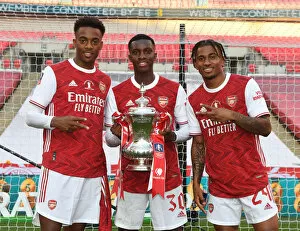 Images Dated 2nd August 2020: Arsenal vs Chelsea: FA Cup Final 2020 - Empty Wembley Stadium