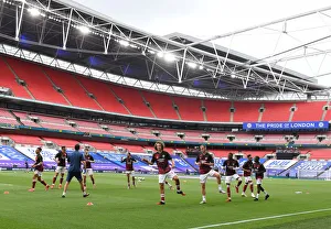 Arsenal vs. Chelsea FA Cup Final at Empty Wembley Stadium, 2020