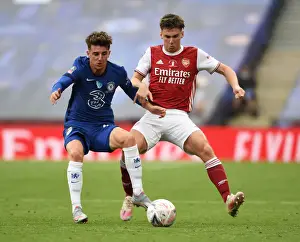 Arsenal vs. Chelsea FA Cup Final at Empty Wembley Stadium: A Historic Match Amidst the Coronavirus Pandemic (2020)