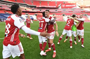 Arsenal vs. Chelsea FA Cup Final at Empty Wembley Stadium: A Historic Match Amidst the Coronavirus Pandemic (2020)