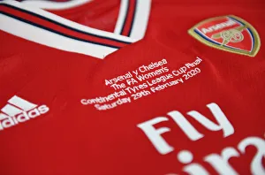Arsenal Women V Chelsea Women - Continental Cup Final 2020 Prints: Arsenal vs. Chelsea: FA Women's Continental League Cup Final Showdown