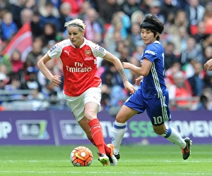 Arsenal Ladies V Chelsea Ladies - FA Cup Final 2016 Prints: Arsenal vs. Chelsea: FA Women's Cup Final Showdown - Smith vs