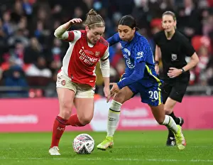Arsenal Women V Chelsea Women - FA Cup Final 2021 Prints: Arsenal vs. Chelsea: FA Women's Cup Final Showdown at Wembley Stadium