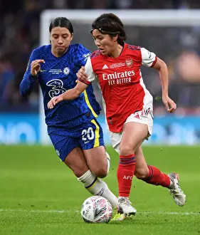 Arsenal Women V Chelsea Women - FA Cup Final 2021 Prints: Arsenal vs. Chelsea: FA Women's Cup Final Showdown at Wembley Stadium