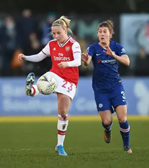 Arsenal vs Chelsea: A Fierce Battle in the FA Womens Super League (2019-20)