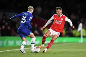 Arsenal vs. Chelsea: A Fight for Possession in the 2022-23 Premier League - White vs. Mudryk