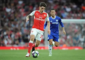 Arsenal vs. Chelsea: Hector Bellerin's Thrilling Performance at the Emirates Stadium (2016-17)