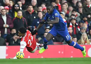 Arsenal vs. Chelsea: Intense Clash at Emirates Stadium - Reiss Nelson vs. Kurt Zouma