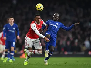 Arsenal vs. Chelsea: Intense Clash between Joe Willock and N'Golo Kante in the Premier League