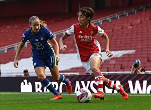 Arsenal Women V Chelsea Women 2021-22 Prints: Arsenal vs. Chelsea: Iwabuchi vs. Reiten Clash in FA WSL Showdown