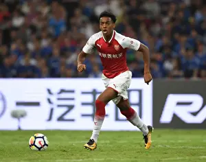 Arsenal V Chelsea - Pre Season 2017-18 Prints: Arsenal vs. Chelsea: Joe Willock in Action during the 2017 Pre-Season Friendly in Beijing